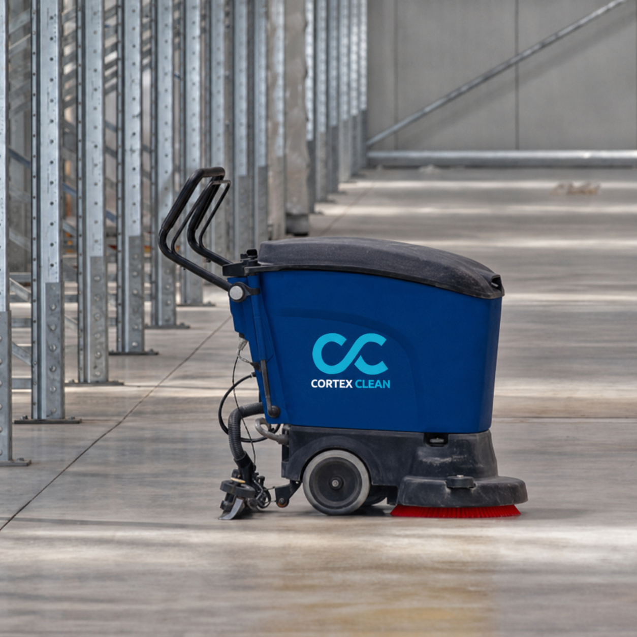 Professioneel schoonmaakmateriaal gebruikt door Cortex Clean